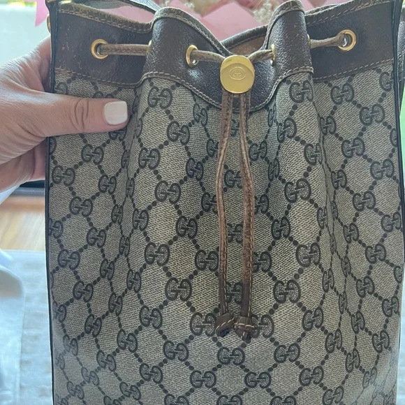 💎🥂 AUTHENTIC Luxury Gucci Brown and  Shoulder Bag - Picture 3 of 13